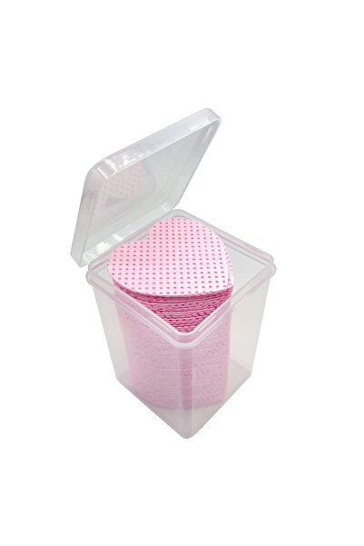 Choice1 200 قطعة مناديل قطنية وردية اللون على شكل قلب، للاستخدام مرة واحدة، خ...