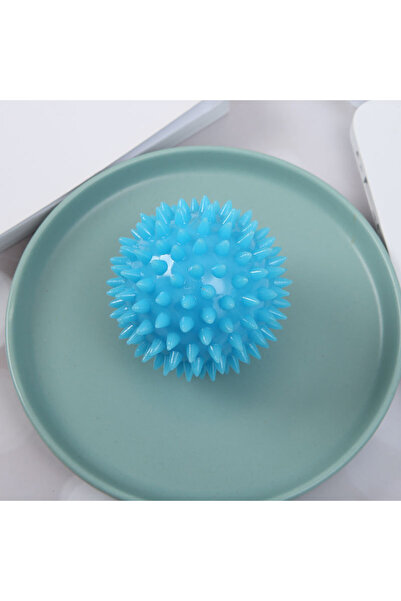 Choice كرة تدليك زرقاء شائكة من سيوي تشيو - لتخفيف آلام اليدين والقدمين والته...