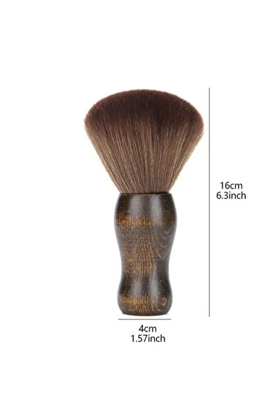 Choice فرشاة تنظيف بنية اللون مضادة للكهرباء الساكنة مصنوعة من الفرو الناعم و...