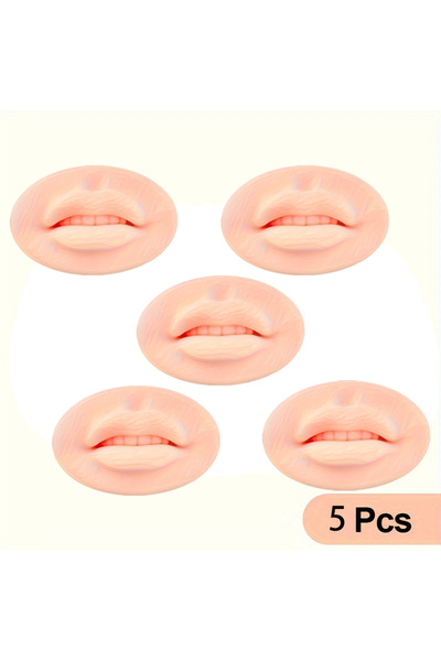 choice2 PAS008-5PCS 1/3/5pcs قالب ثلاثي الأبعاد لتدريب الشفاه من السيليكون ال...