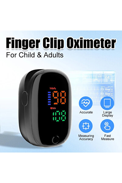 Choice مقياس حرارة بدون تلامس للأذن ومقياس أكسجين الإصبع، مناسب للرضع والبالغ...