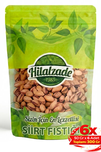 Hilalzade Kavrulmuş Siirt Fıstığı Yeni mahsül Lüks Duble Siirt Fıstığı 50 Gr ...
