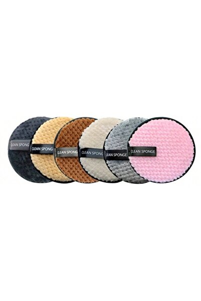 Choice Dot 5Pcs 5pcs Soft Skin Makeup Remover Cleansing Polyester Tools For M...