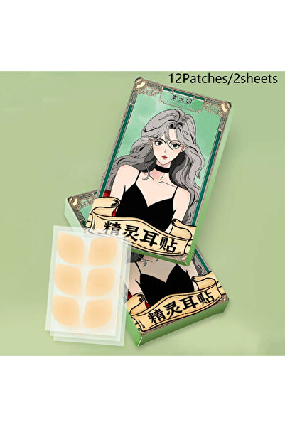 choice2 12 Patches 2sheet 6/12/30Patches Elf Ear Support Stickers Invisible E...