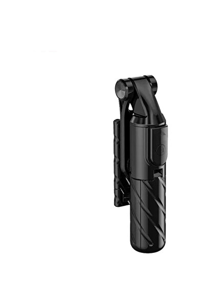 Techsuit Mini Selfie Stick cu Telecomanda si Trepied, 70cm - (K03) - Black