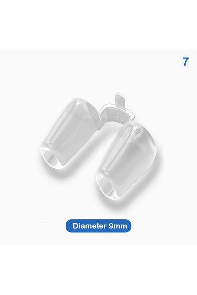 choice2 7 قطعة واحدة من قالب تشكيل السيليكون لدعم فتحة الأنف بعد الجراحة وتصح...