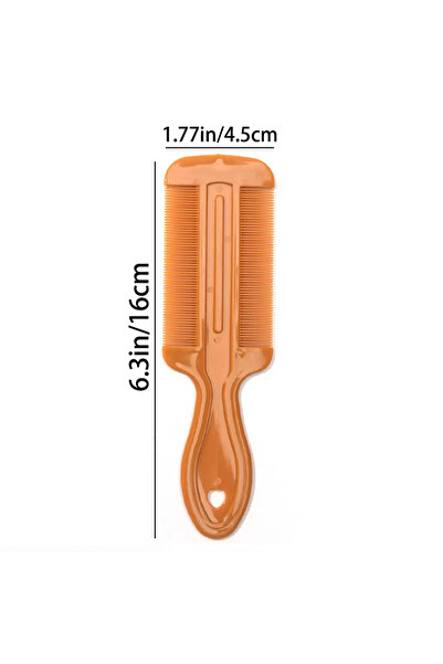 Choice مشط احترافي مزدوج الجوانب ذو أسنان دقيقة فائقة الكثافة! سهل الاستخدام،...