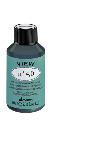 Davines Davines, View, Vopsea de par demi-permanenta, 4.0 , 60 ml