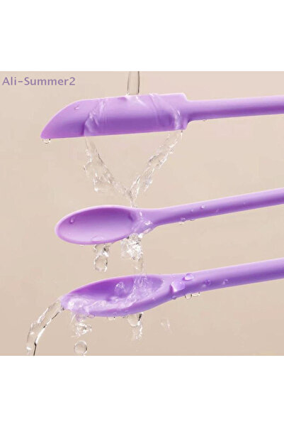 Choice {MX} 3Pcs Double-Headed Silicone Spatula Set Cosmetic Cream Deep Bottl...