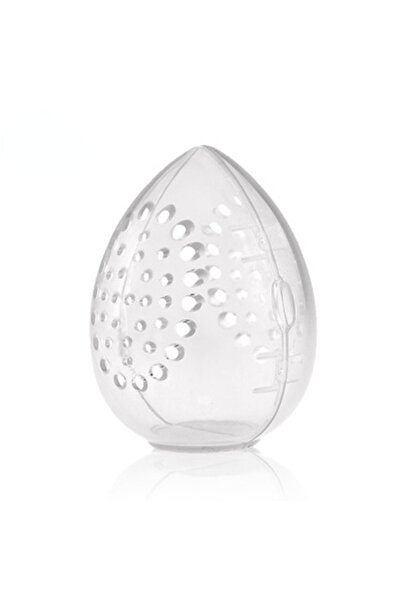 Choice صندوق تخزين إسفنجة مكياج فارغة بيضاء من البلاستيك على شكل بيضة منظم رف...