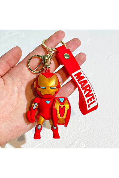 Choice A Fashion Marvel Avengers Figure Keychain Iron Man Thanos Loki Captain...