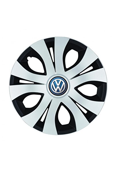 Autohelix MSA Set de 4 capace roți superioare gri-negre R15, compatibile cu V...