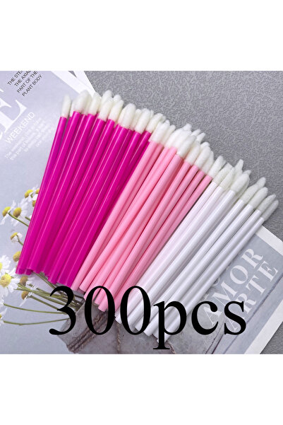 Choice 300pcs Mix A 300pcs Lip Brush Eyelash Wands Applicators Disposable Lip...
