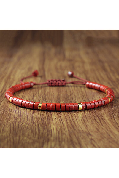 Choice L1921-hongbiyu سوار من الأحجار الطبيعية الحقيقية، مناسب للنساء والرجال...