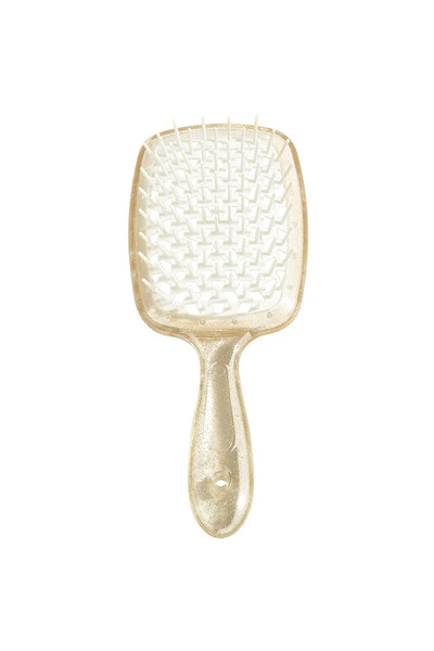 Choice Flash Gold white 1pcs Detangling Hair Brush Scalp Massage Combs Wide T...