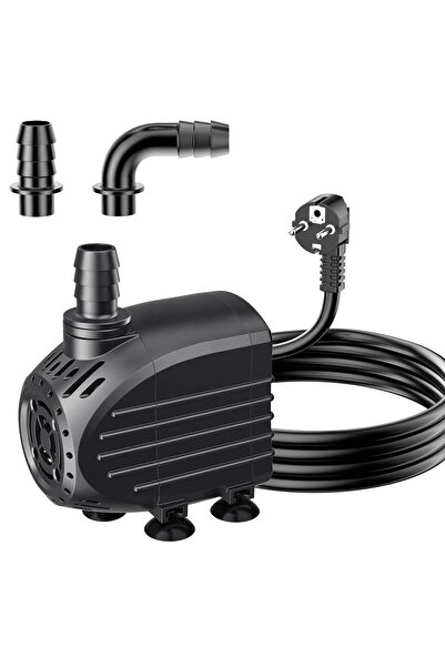 Biling Потопяема аквариумна помпа Biling, ултра тиха, 750 л/ч, 2 м кабел, ком...