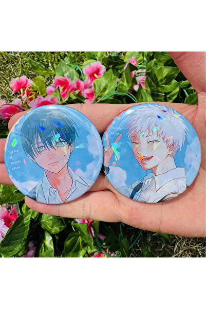 Choice مجموعة دبابيس زينة شخصية من أنمي "موت هيكارو في الصيف" (The Summer Hik...