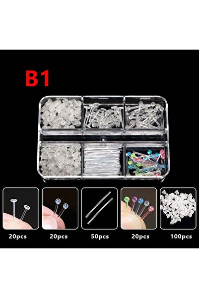 Choice B1 Clear Earrings,Plastic Earrings Simple Invisible Earrings For Ear I...