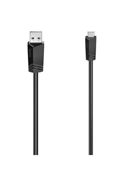 Hama Cablu mini-USB, USB 2.0, 480 Mbit/s, 0,75 m
