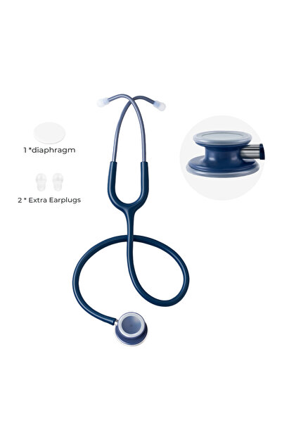 Choice Indigo Professional Cardiology Stethose Double Head Stethose Medical E...