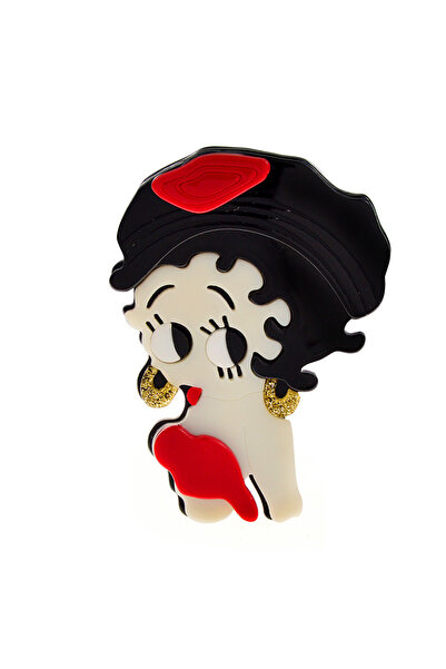 Choice Q6-5-7329 acrylic beautiful big eyes girl brooch clothing accessories ...