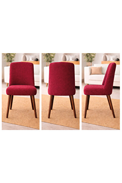 Akbal Home Sandalye Kılıfı 4 Adet Standart Retro Kare Bal Petek Kumaş Yüksek ...