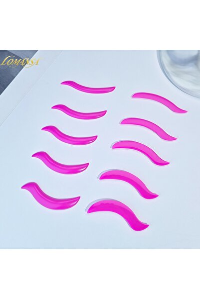 Choice وسادة تجعيد الرموش المصنوعة من السيليكون فائق اللصق من لومانسا باللون ...