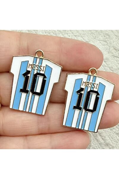 Choice BROWN 10pcs Enamel Sports Star Jersey Charm Pendants for Necklace Earr...