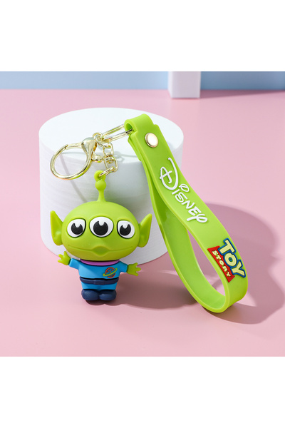 Choice سلسلة مفاتيح ديزني KC5182، قطعة واحدة أو 6 قطع/مجموعة، سلسلة مفاتيح حك...