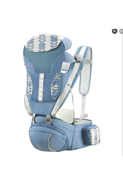 GHEMOTOC Baby carrier with adjustable support, cotton, with 6 carrying positi...