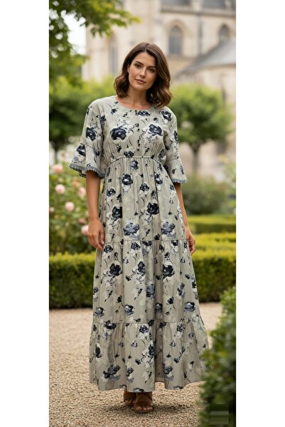 bbs fashion Women's half sleeve dress