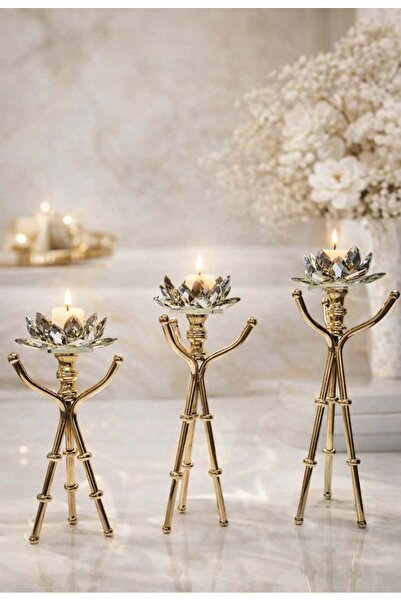 Generic Luxury Candle Holder Set of 3