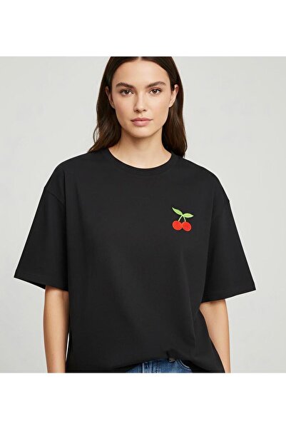 ALCİNOUS ΥΠΕΡΜΕΓΕΘΕΣ ΜΑΥΡΟ ΒΑΜΒΑΚΕΡΟ ΓΥΝΑΙΚΕΙΟ ΜΠΛΟΥΖΑΚΙ ΜΕ ΣΤΑΜΠΑ ΚΑΙ ΛΟΥΡΑΚ...