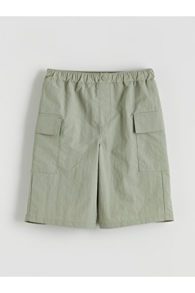 LC Waikiki Pantaloni scurți cargo pentru băieți cu talie elastică