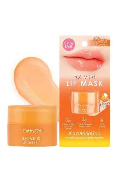 Cathy Doll Vitamin C Lip Mask 8g – 2% Vit C Moisturizing Lip Care Balm