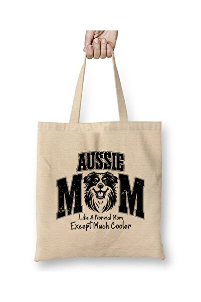 Toyaso Australian Shepherd Mom Australian Shepherd Dog Tote Bag Long Handle S...