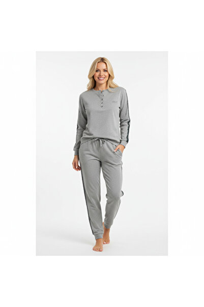 BONBON Women's Cotton 4-Piece 2-Piece Pajama Set Bb2220