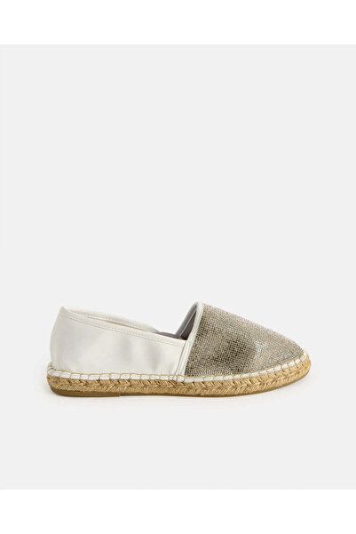 REDTAG حذاء إسبادريل أبيض مزين للنساء