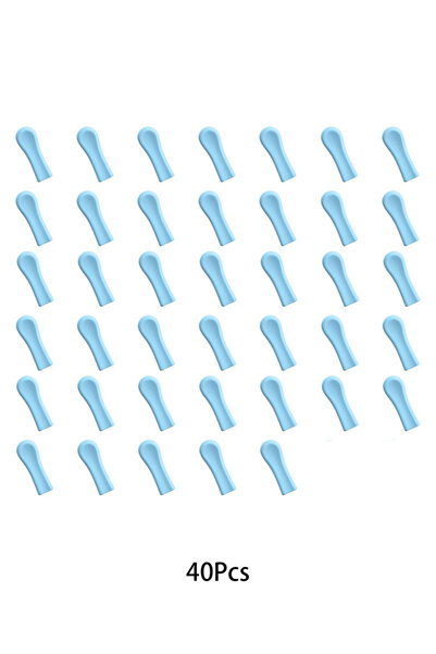 Choice 40 Pcs Silicone Ear Spoon Replacement Tips, Universal Wax Removal Spoo...