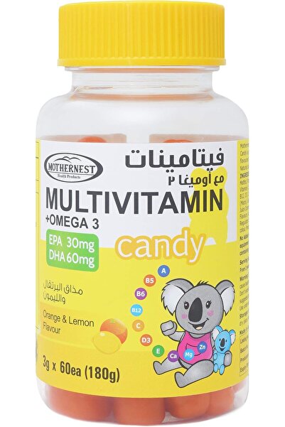 MOTHERNES MotherNest Vitamin Gummies with Omega-3 60 Pieces 180g