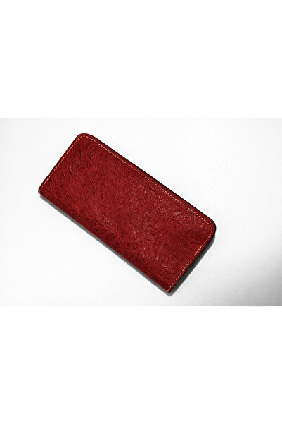 DaphneSandals Genuine Leather Women's Red Wallet - 29112