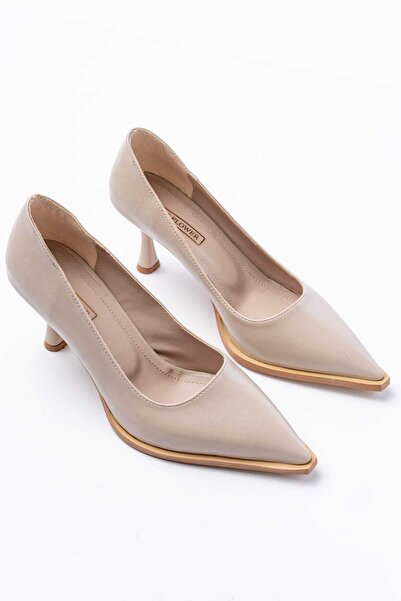 NiceDiffer Women's Stiletto Pointed Toe 7cm Classic Heeled Shoes