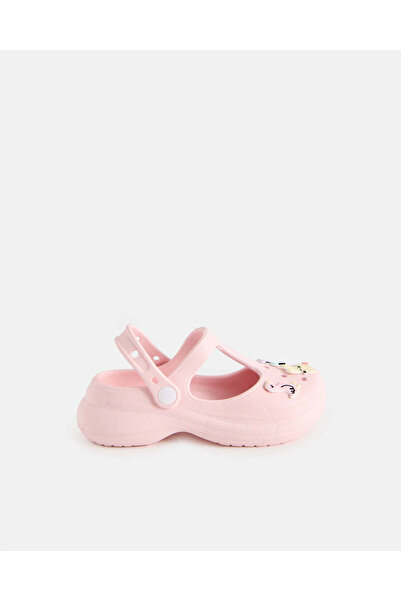 REDTAG قباقيب جيبت الوردية المزينة للبنات