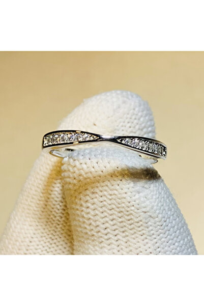 Choice3 10 Q612 Huitan Fashion Contracted Women Finger Rings Thin Band with S...