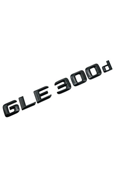 MERCEDES Emblemă neagră pentru portbagajul spate al modelului GLE 300d