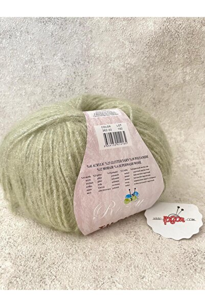 Himalaya Rozetti̇ Tilsim 362-22 Light Green 5 Pieces