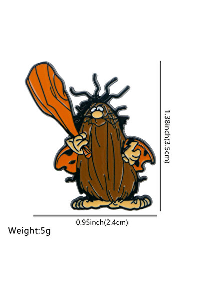 Choice دبابيس مينا على شكل شخصيات كرتونية مضحكة، دبابيس حديدية للنساء، ملابس،...