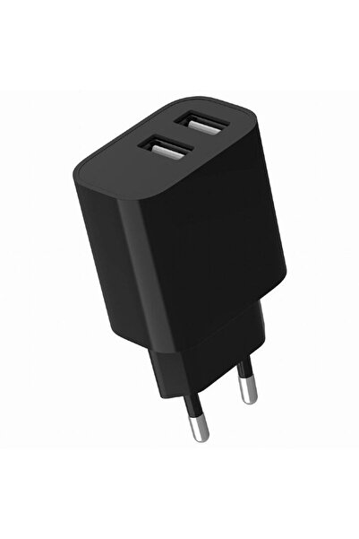 Gembird universal 2-porturi, 5V, 2,4A, Negru