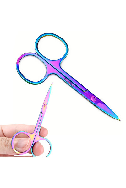 Choice Facial Hair Small Grooming Scissors For Men Women - Eyelashes, Eyebrow...