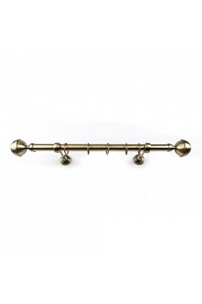 SN Deco Group Galerie metalică din alamă antică 16 mm / 160 cm + accesorii